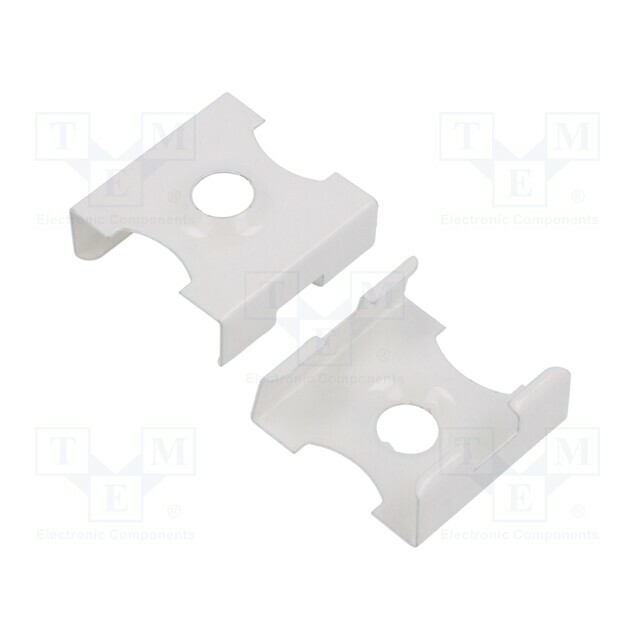 KLUŚ Holder; white; 45-STN; stainless steel