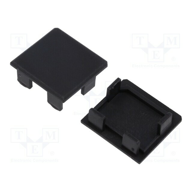 KLUŚ Cap for LED profiles; black