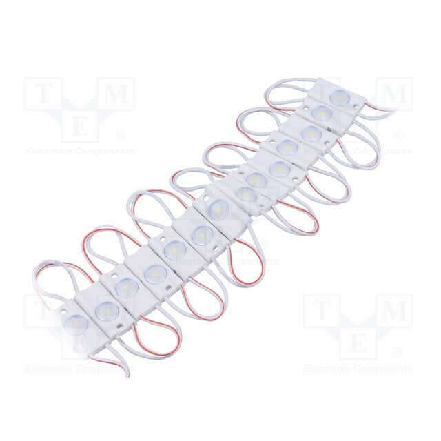 POS LED; white; 6500K; 300mW; 33lm