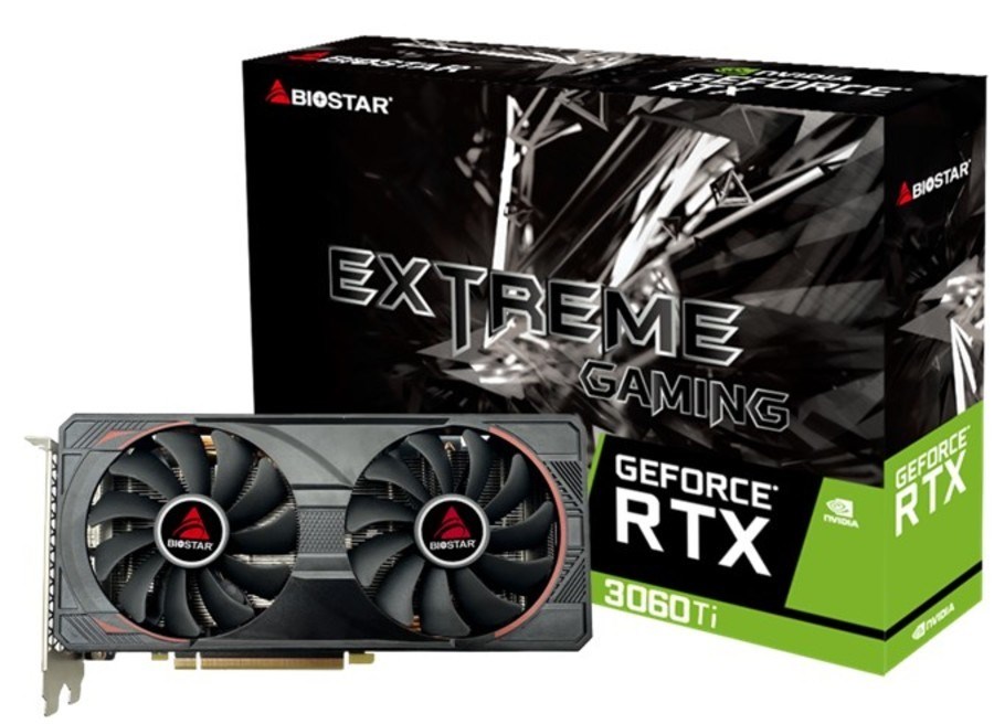 Graphics Card|BIOSTAR|NVIDIA GeForce RTX 3060 Ti|8