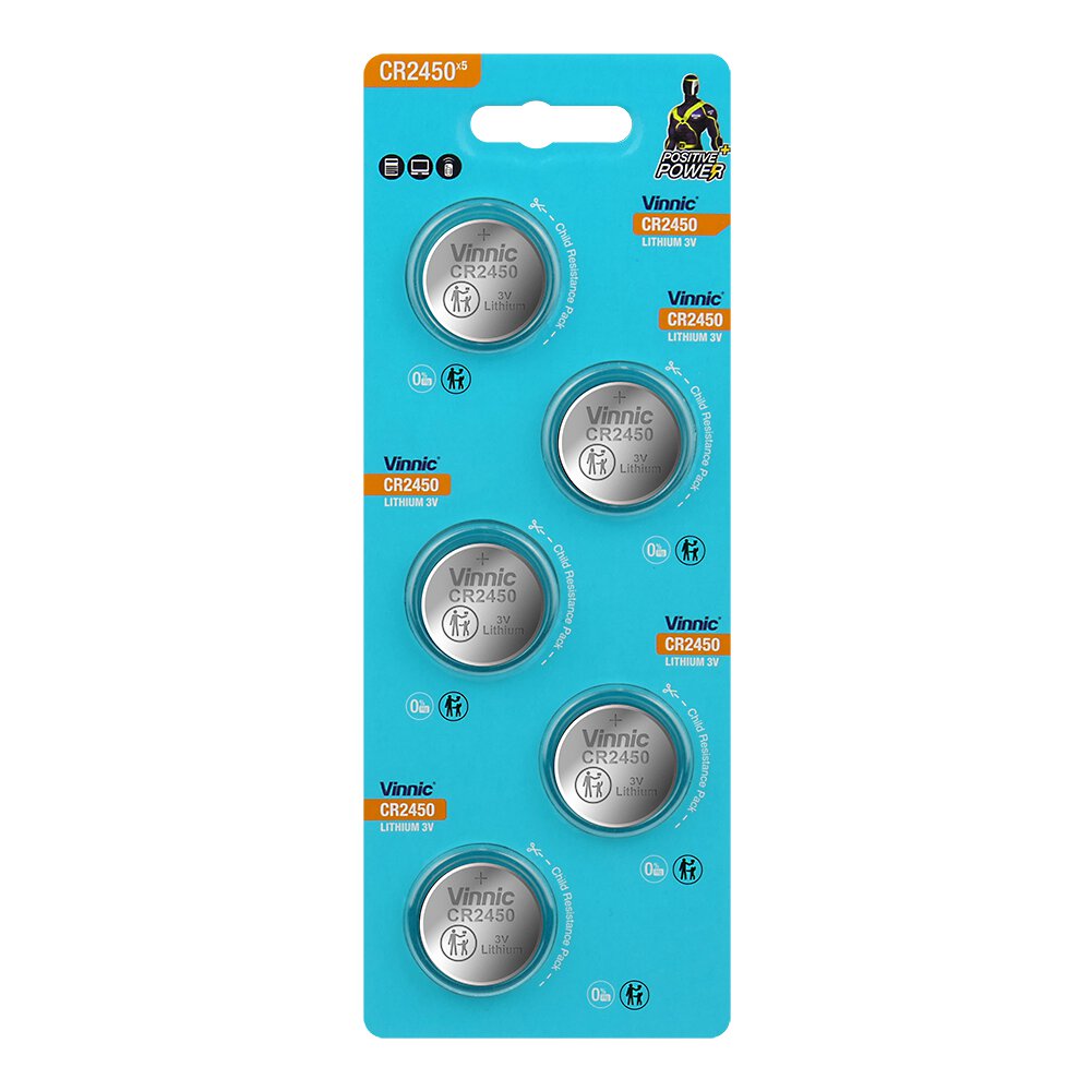 CR2450 5BL Vinnic (bateria litowa) |