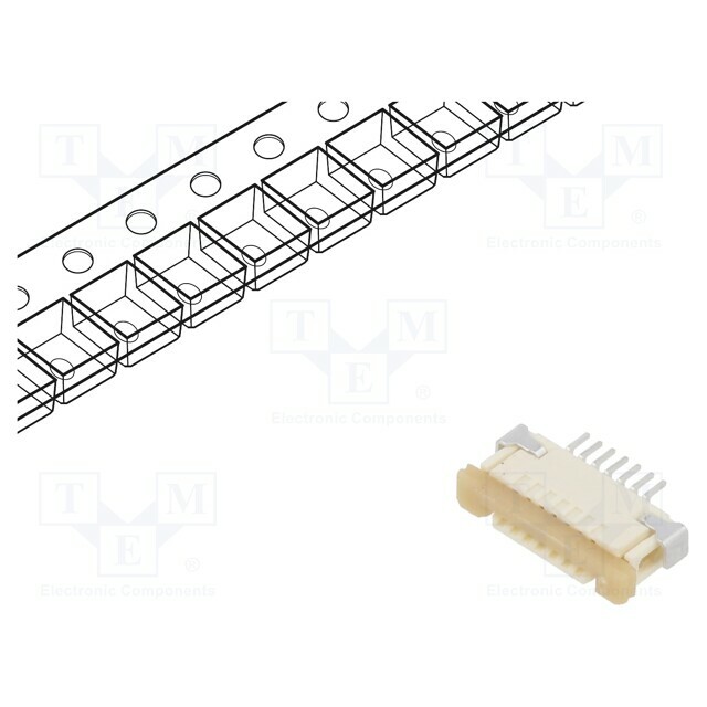MOLEX Connector: FFC/FPC; SMT; 50V; 500mA