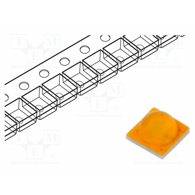 OPTOSUPPLY Power LED; white warm; 2700-3000(typ)-3300K
