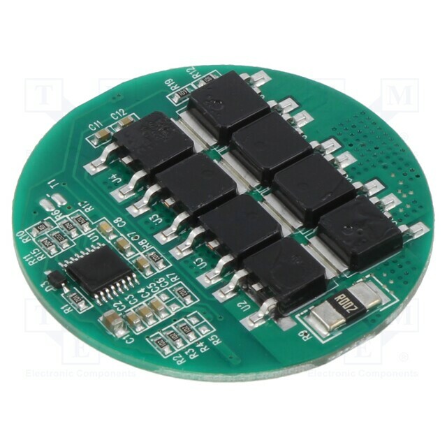 BTO BMS protection; Li-Ion; Ø41x4mm; 20A