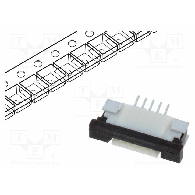 GCT Connector: FFC/FPC; SMT; 50V; 0