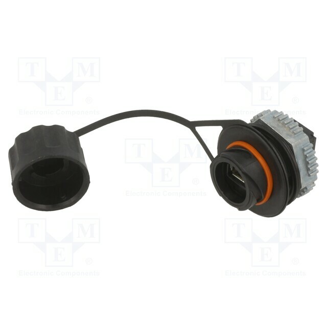 PANDUIT Coupler; USB A socket,both