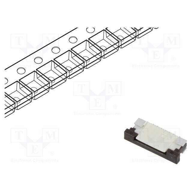 GCT Connector: FFC/FPC; SMT; 50V; 0