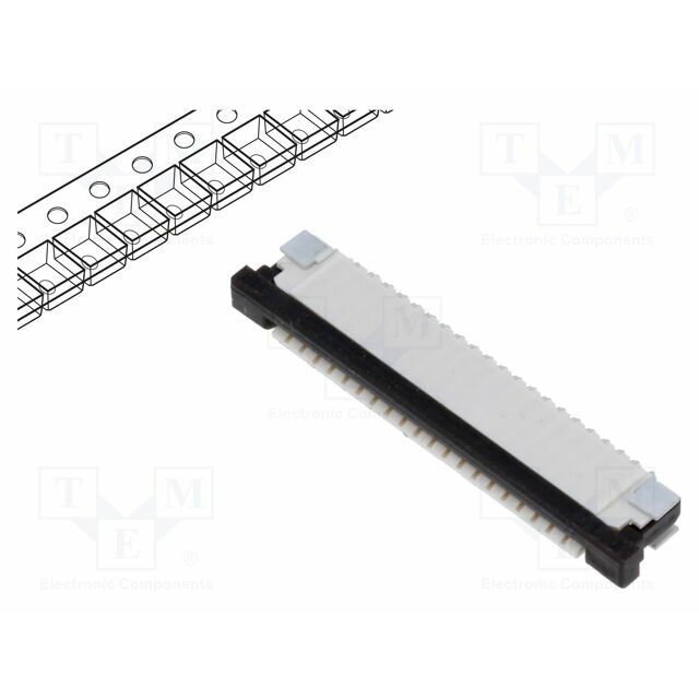 GCT Connector: FFC/FPC; SMT; 50V; 0
