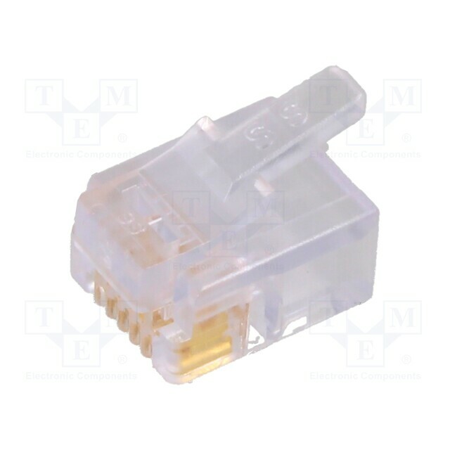 BEL FUSE Connector: RJ12; plug; PIN: