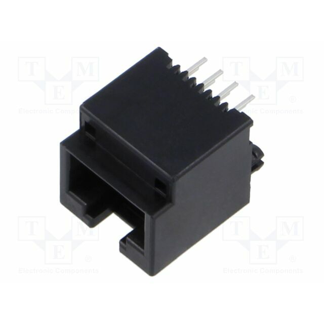 GCT Connector: RJ45; socket; PIN: 8