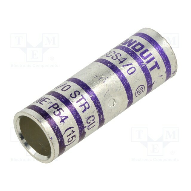 PANDUIT Tip: butt splice; non-insulated; copper