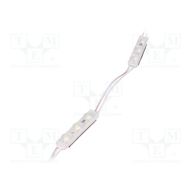 POS LED; white; 7000K; 960mW; 145lm