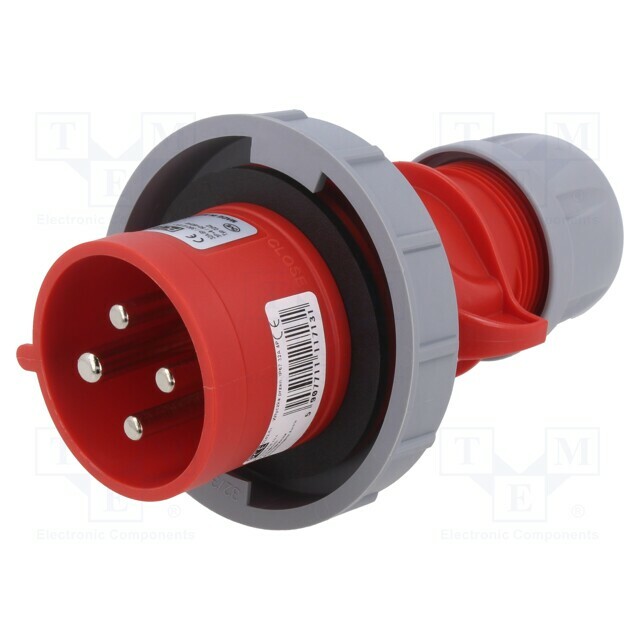 PCE Connector: AC supply 3-phase; plug