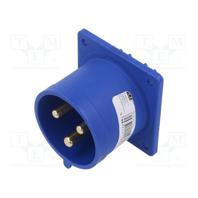 PCE Connector: AC supply 3-phase; socket