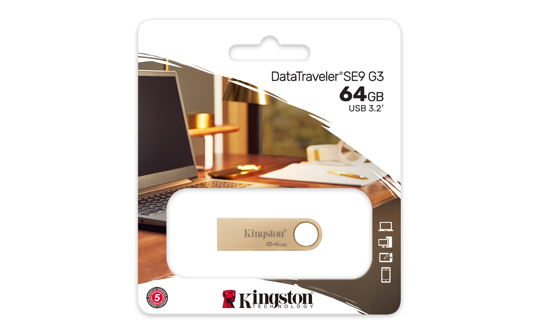 Kingston Technology DataTraveler USB Zibatmiņa 64GB
