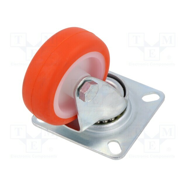 ELESA+GANTER Transport wheel; Ø: 50mm; W: