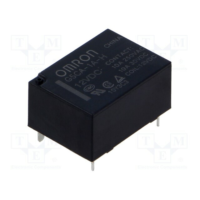 OMRON Electronic Components Relay: electromagnetic; Ucoil: