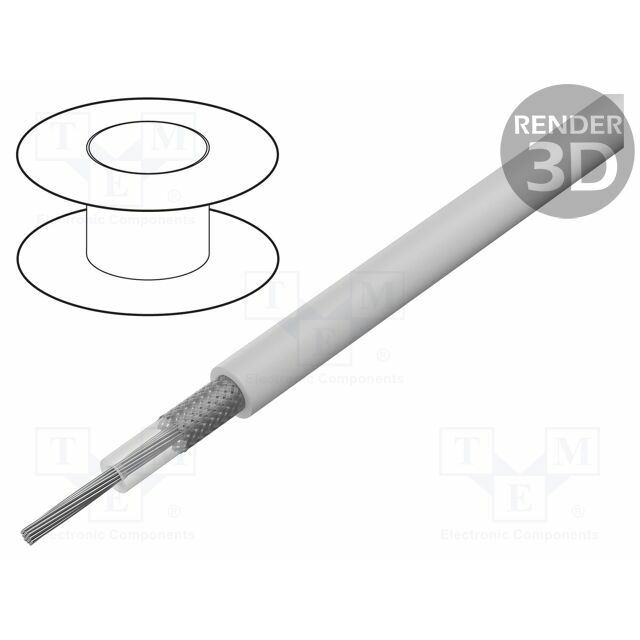BELDEN Wire: coaxial; RG58; 1x21AWG; stranded