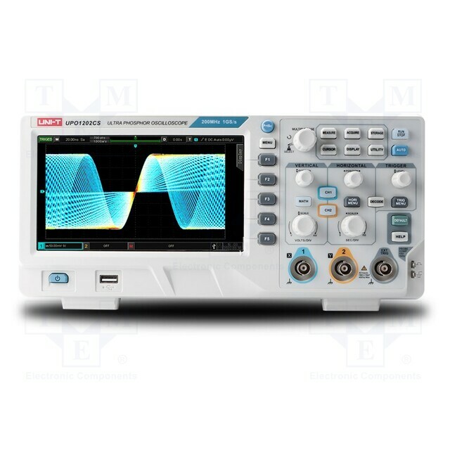 UNI-T Oscilloscope: digital; Ch: 2; 100MHz