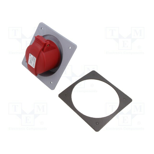 AMPHENOL Connector: AC supply 3-phase; socket