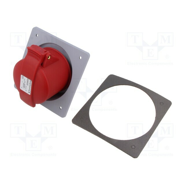 AMPHENOL Connector: AC supply 3-phase; socket