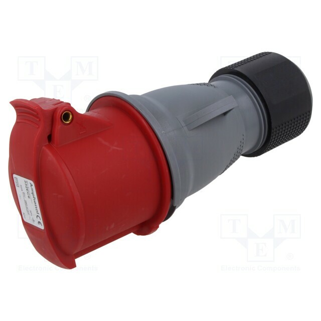 AMPHENOL Connector: AC supply 3-phase; plug
