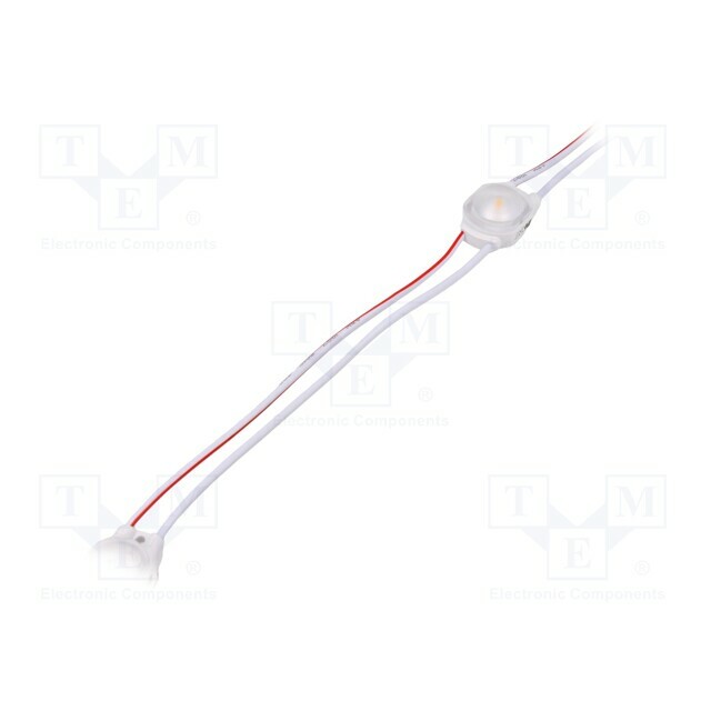 POS LED; white; 3000K; 360mW; 55lm