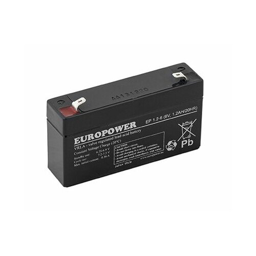 AGM EUROPOWER EP 6V 1,2Ah