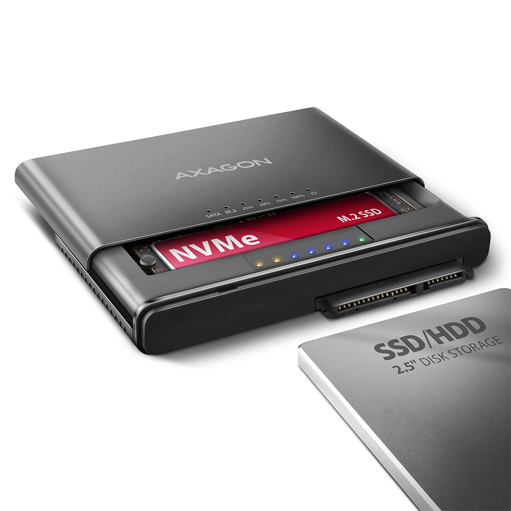 SSD ACC ADAPTER USB-C/M.2&SATA/10GBPS 0