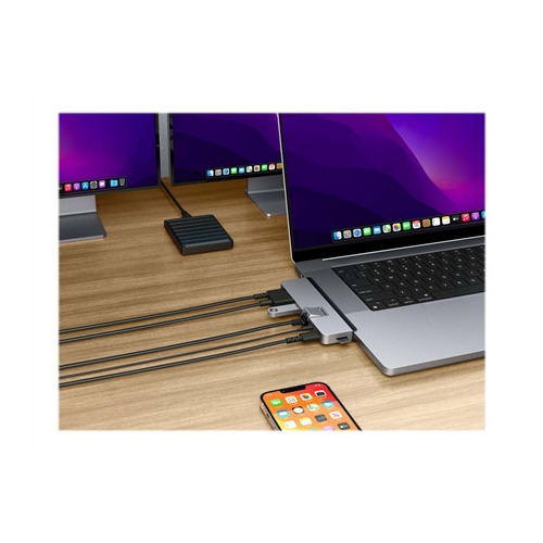 TARGUS HYPER HD575-GRY-GL DOCKINGSTATION USB 3