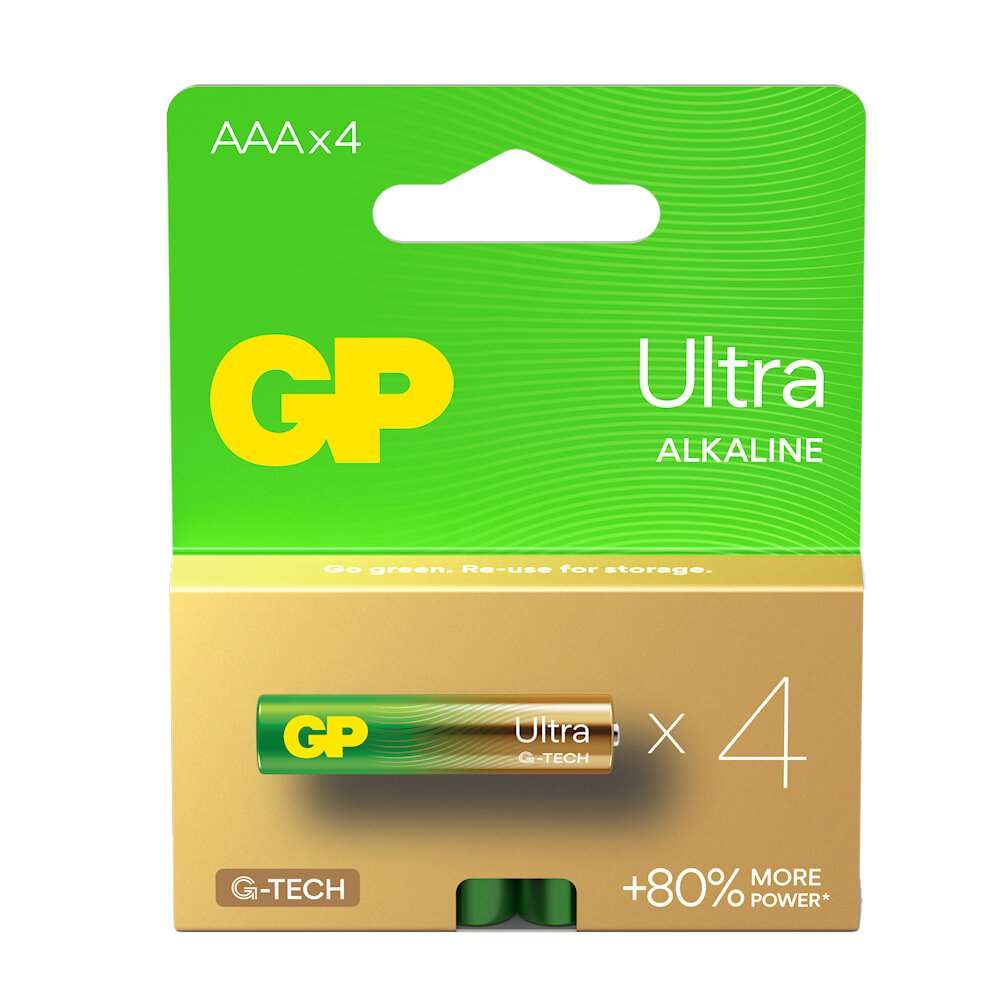 LR03 4 gab GP Ultra Alkaline