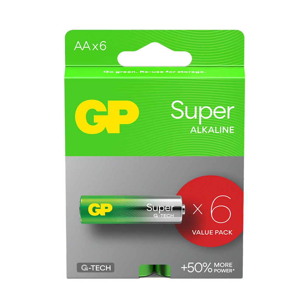 LR6 6 gab GP Super Alkaline