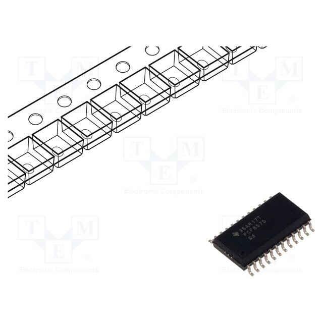 TEXAS INSTRUMENTS IC: interface; I/O expander