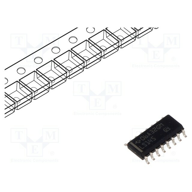 TEXAS INSTRUMENTS IC: digital; decoder,multiplexer
