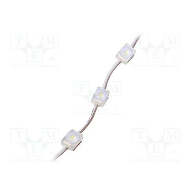 POS LED; white; 7000K; 300mW; 30lm