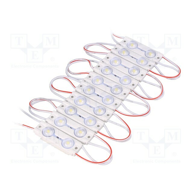 POS LED; white; 6500K; 480mW; 46lm