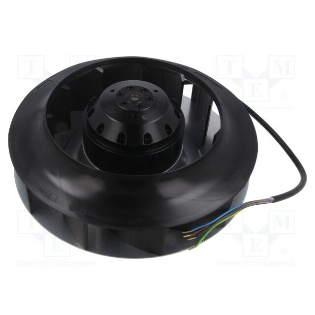 EBM-PAPST Fan: AC; Ø225x69mm; radial; 230VAC