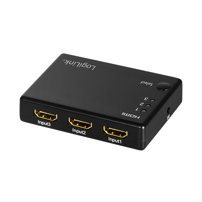 LOGILINK HDMI switch, 3x1-port 1080p/60Hz |