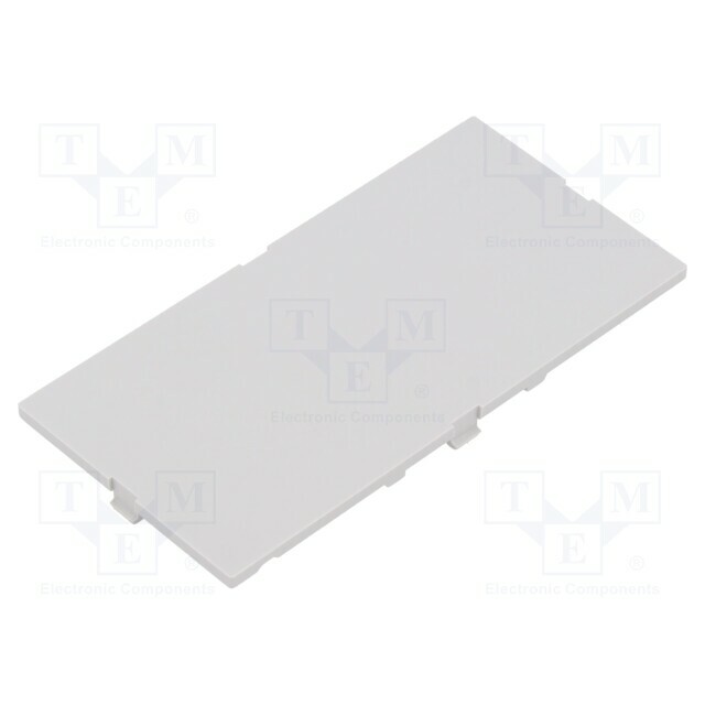 HAMMOND Front panel; 1597; light grey