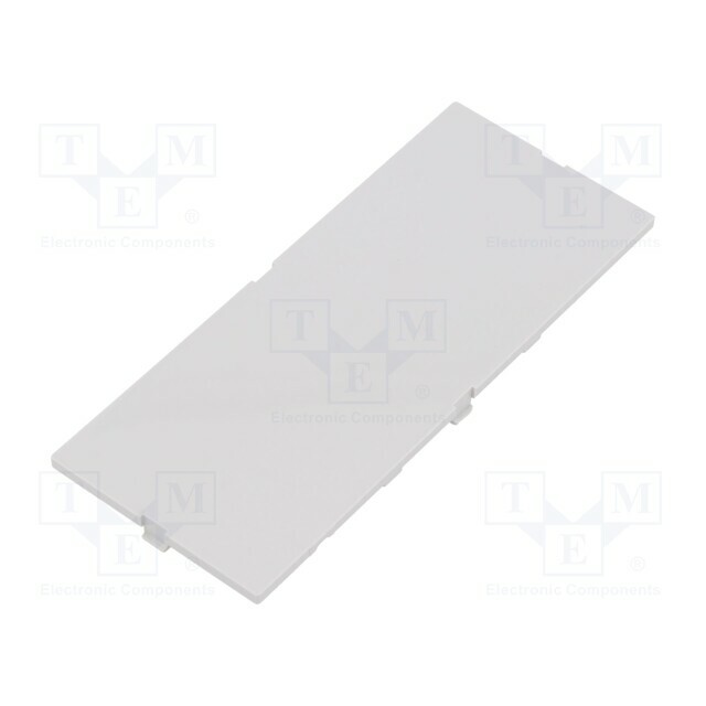 HAMMOND Front panel; 1597; light grey
