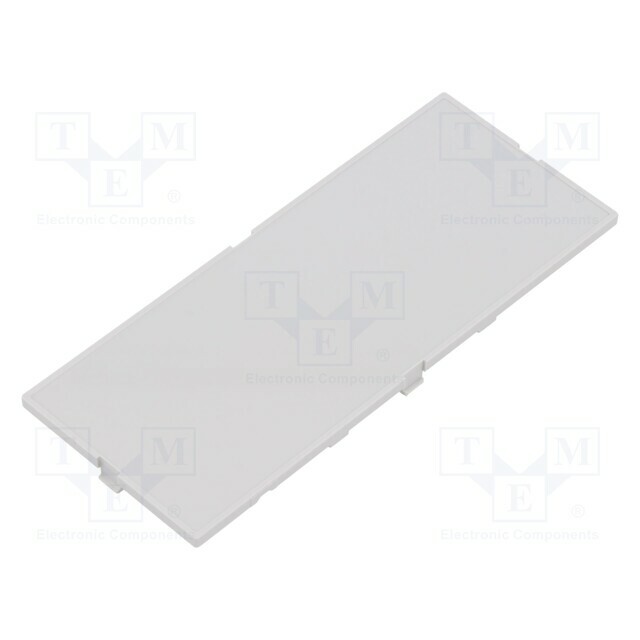 HAMMOND Front panel; 1597; light grey