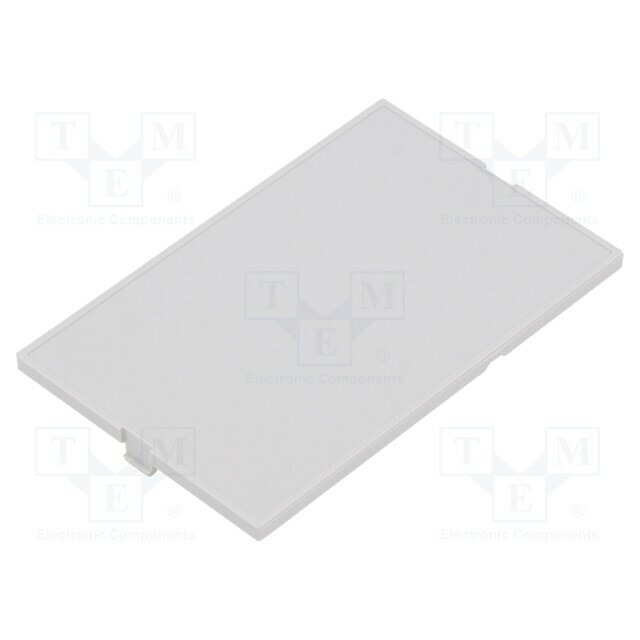 HAMMOND Front panel; 1597; light grey