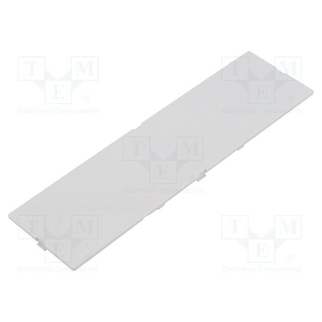 HAMMOND Front panel; 1597; light grey