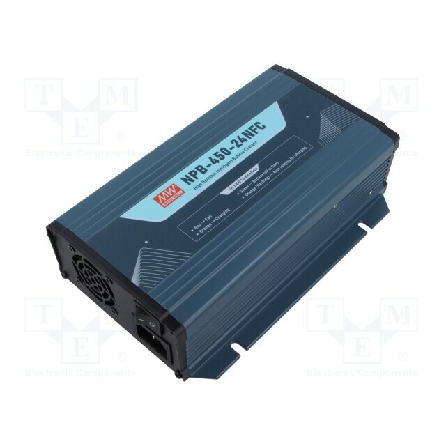 MEAN WELL Charger: for rechargeable batteries