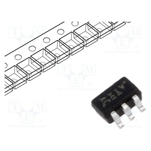 VISHAY Transistor: N-MOSFET; TrenchFET®; unipolar; 12V