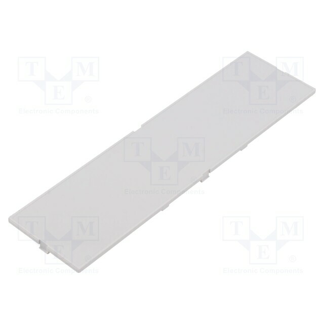 HAMMOND Front panel; 1597; light grey