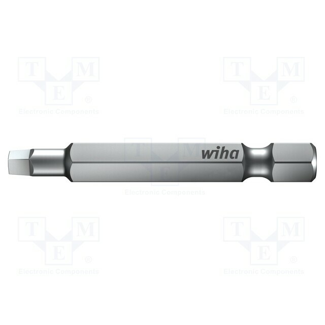 Screwdriver bit; square; RB1; 1/4"; Overall