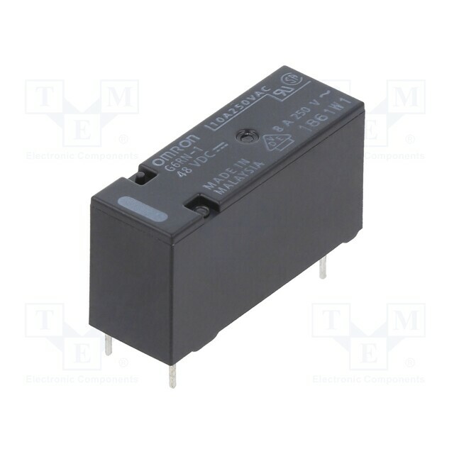 OMRON Electronic Components Relay: electromagnetic; Ucoil:
