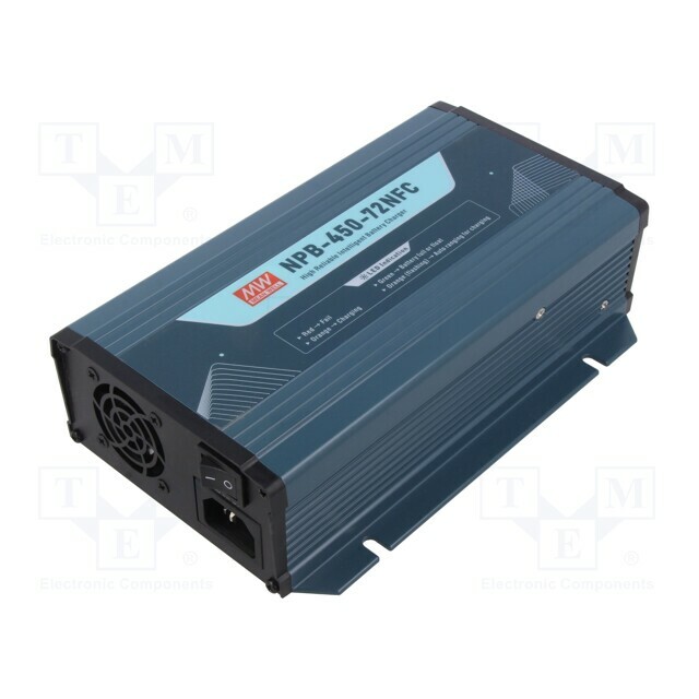 MEAN WELL Charger: for rechargeable batteries
