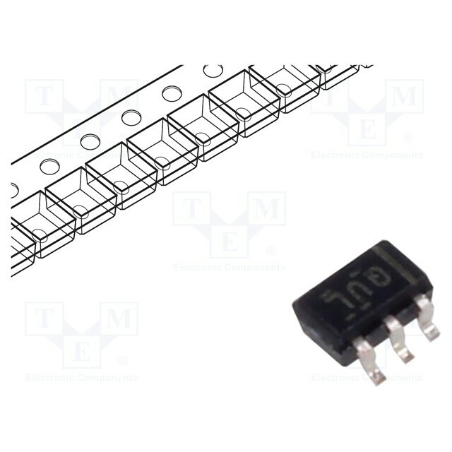 TEXAS INSTRUMENTS PMIC; DC/DC converter; Uin: